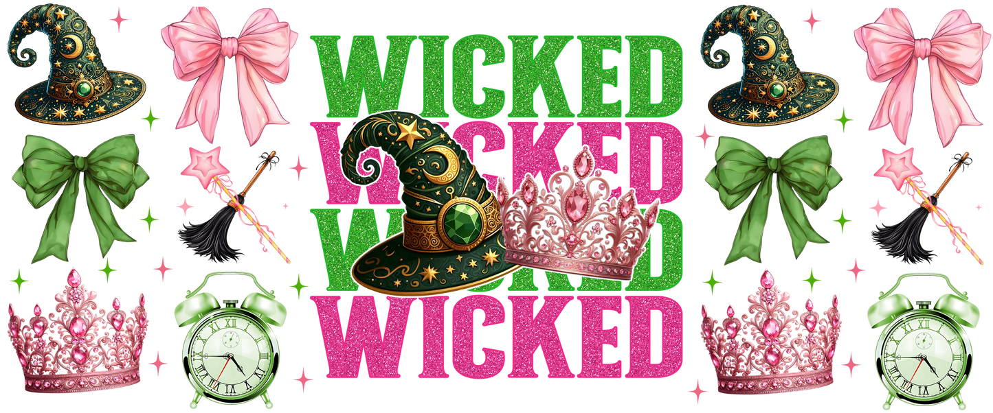 B-1532 WICKED  9"w x 4"h