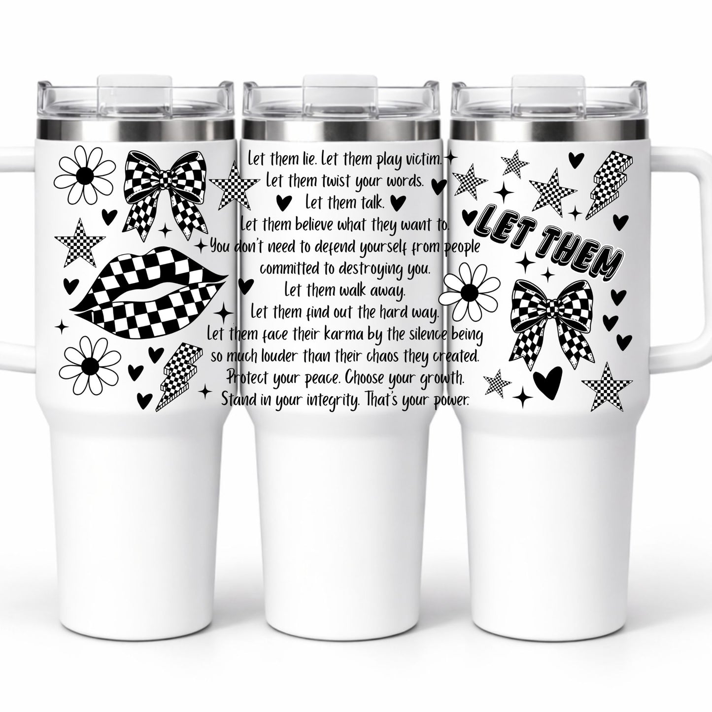 D-1537 LET THEM 40 OZ WRAP 11"W X 5"H