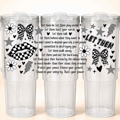 D-1537 LET THEM 40 OZ WRAP 11"W X 5"H