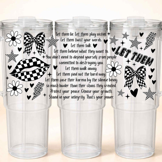 D-1537 LET THEM 40 OZ WRAP 11"W X 5"H