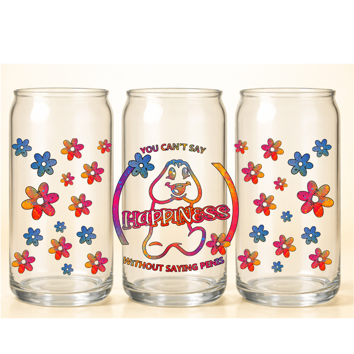 B-1539 HAPPINESS  9"W X 4."H