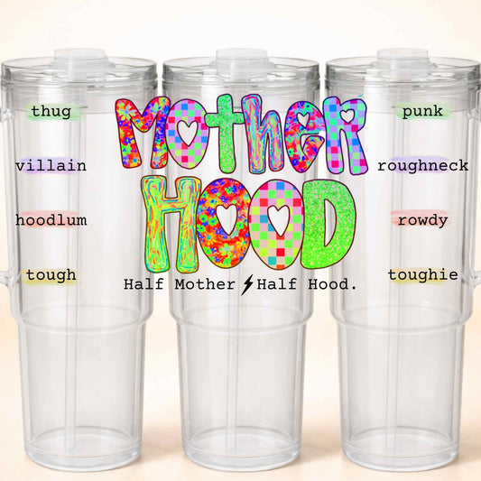 D-1540 MOTHERHOOD 40 OZ WRAP 11"W X 5"H