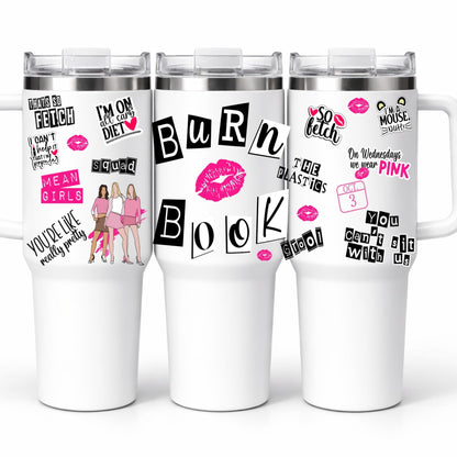 D-1542 MEAN GIRLS 40 OZ WRAP 11"W X 5"H
