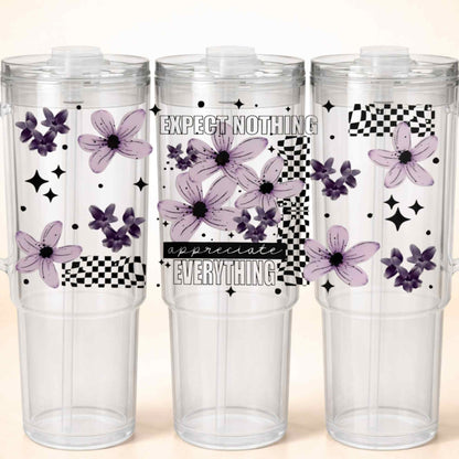 D-1551 EXPECT NOTHING 40 OZ WRAP 11"W X 5"H