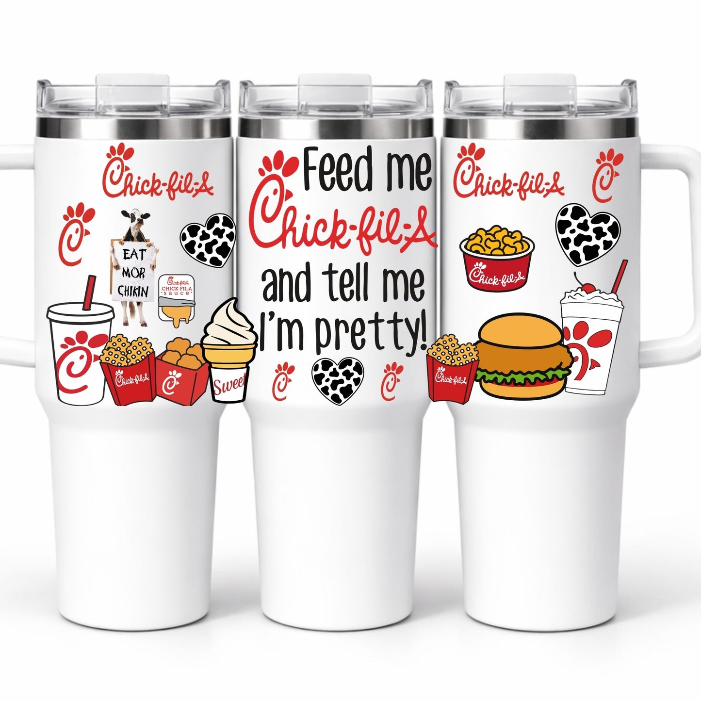 D-1558 CHICK FIL A 40 OZ WRAP 11"W X 5"H