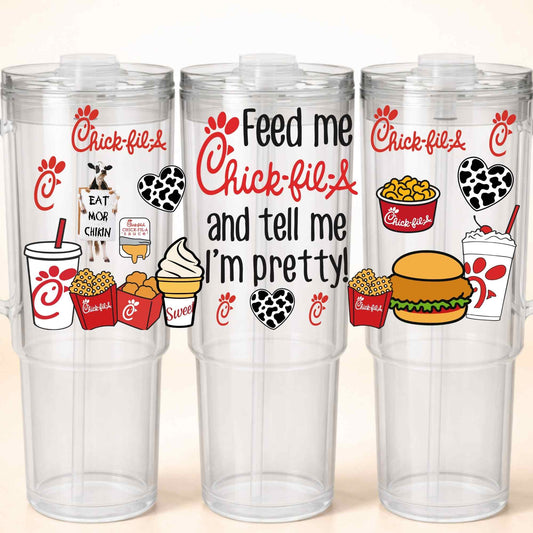 D-1558 CHICK FIL A 40 OZ WRAP 11"W X 5"H