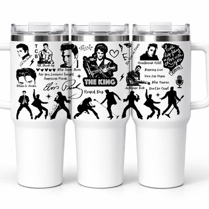 D-1559 ELVIS  40 OZ WRAP 11"W X 5"H