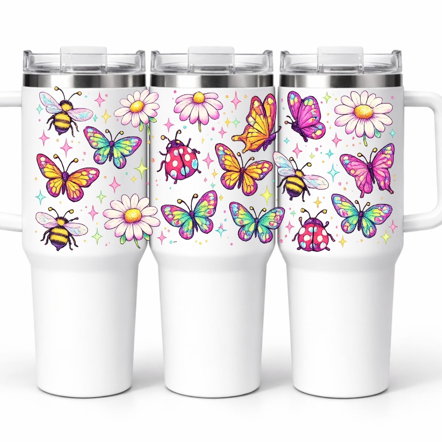 D-1564 NEON GARDEN 40 OZ WRAP 11"W X 5"H