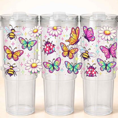 D-1564 NEON GARDEN 40 OZ WRAP 11"W X 5"H