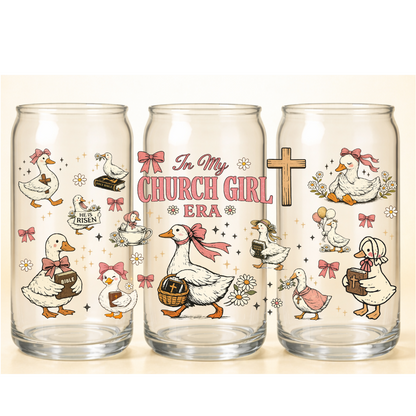 B-1566 CHURCH GIRL ERA 9.6"w x 4.5"h