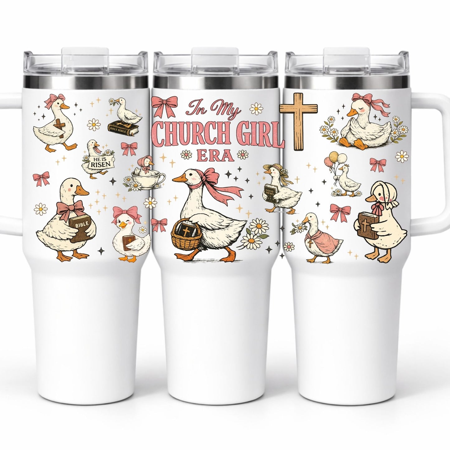 D-1566 CHURCH GIRL ERA 40 OZ WRAP 11"W X 5"H