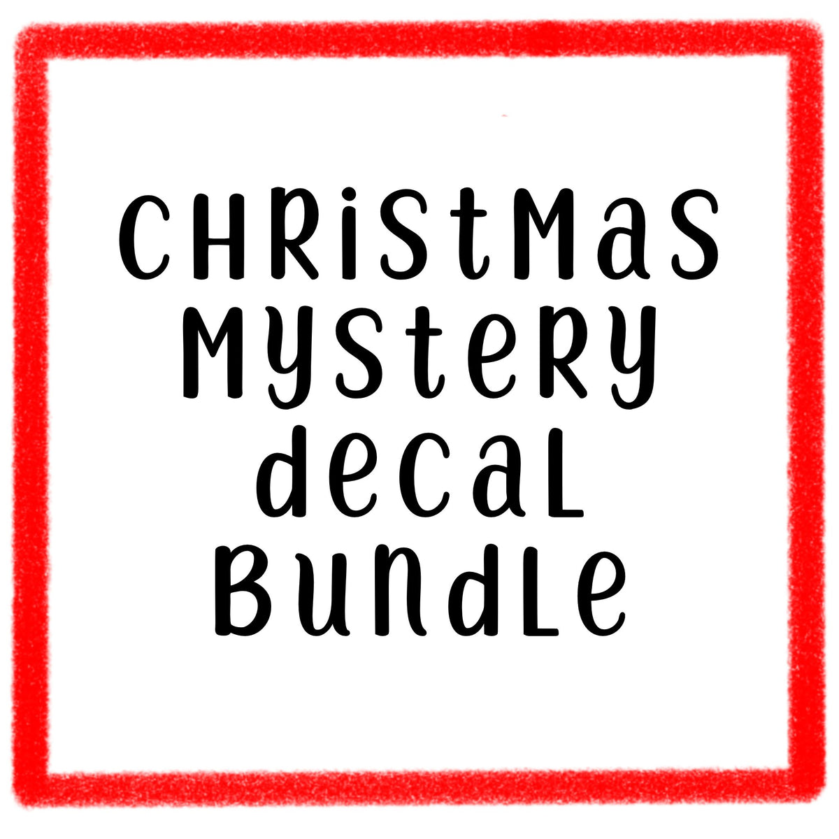 CHRISTMAS CLOSEOUT DECAL BUNDLE