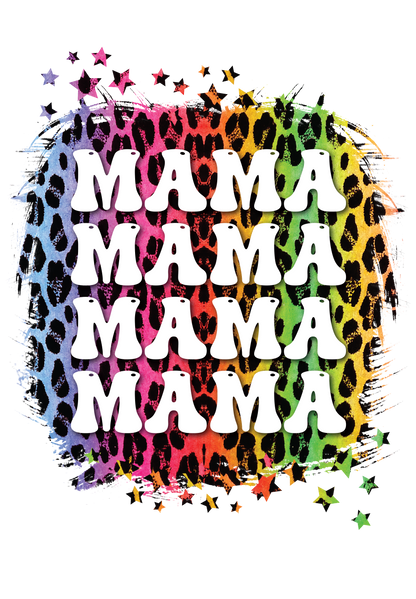 A-1174 MAMA X 4   3.75"W X 3.75"H