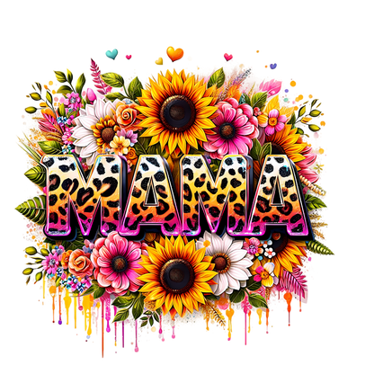 A-1175 SUNFLOWER MAMA 3.75"W X 3.75"H