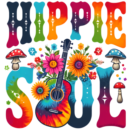 A-1186  HIPPIE SOUL  3.75"W X 3.75"H