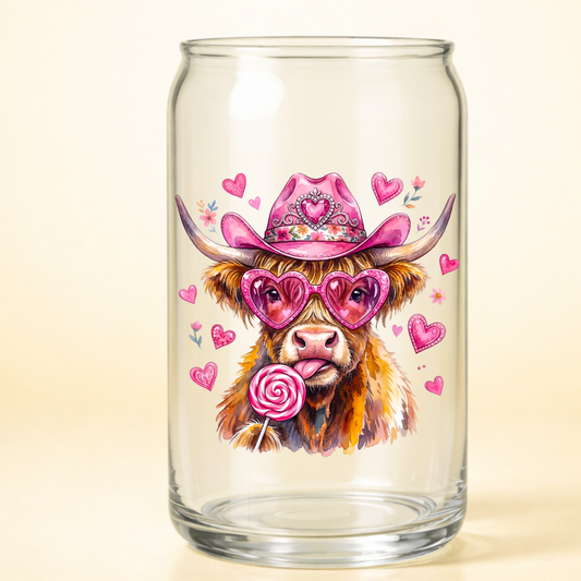 A-20104 LOLLIPOP COW 3.75"w x 3.75"h
