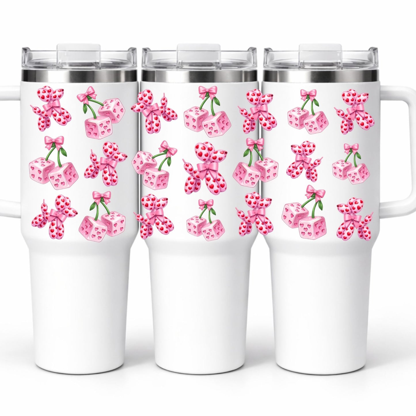 D-20-103 DOGS & DICE 40 OZ WRAP 11"W X 5"H