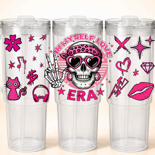 D-20-104 SELF LOVE 40 OZ WRAP 11"W X 5"H