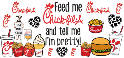 B-1546 CHICK FIL A  9.5"w x 4.5"H