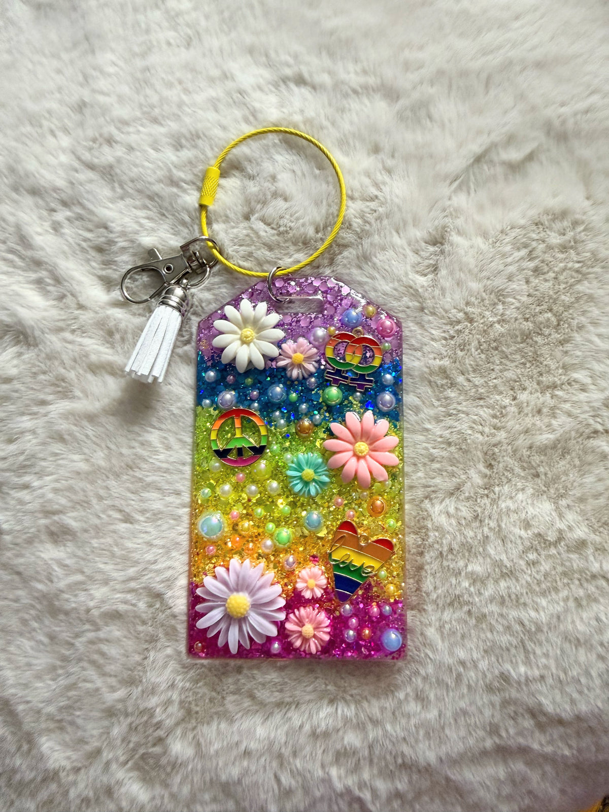 Rectangle Bag Tag / Keychain