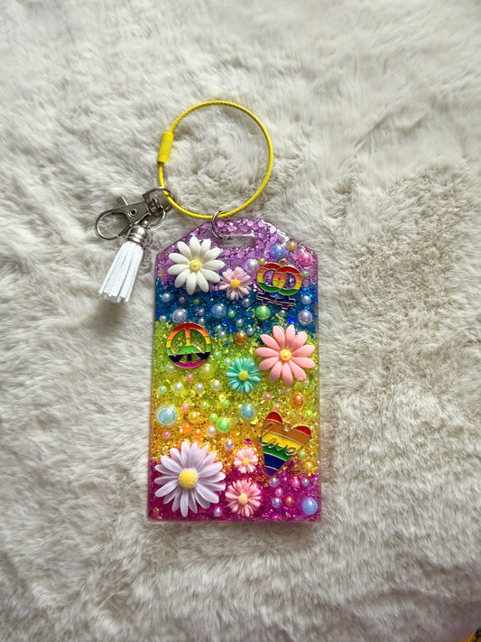 Rectangle Bag Tag / Keychain