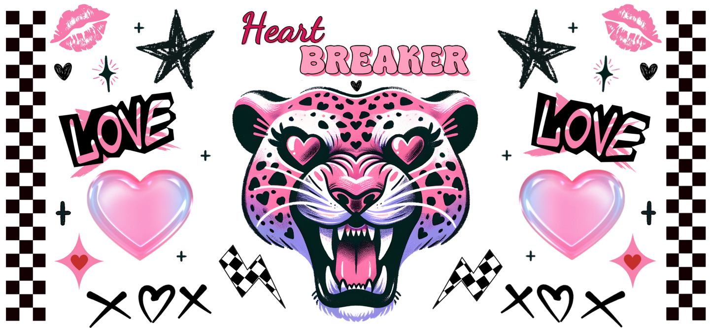 D-20-100 HEART BREAKER 40 OZ WRAP 11"W X 5"H