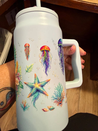 50 oz seahorse cup