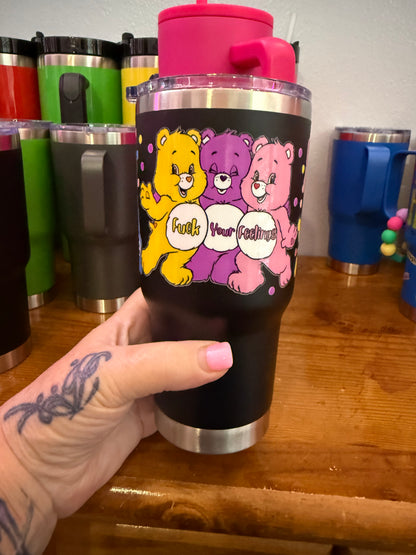 20 oz swear bears cup